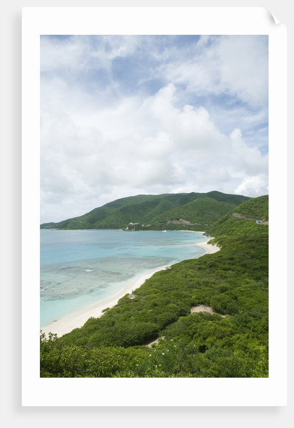 View towards Savannah Bay Beach, Virgin Gorda, British Virgin Islands by Anonymous