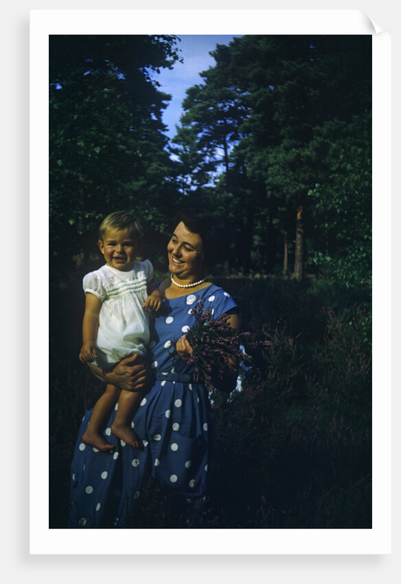 England - Southend-on-Sea - 1960's mother and baby by Anonymous