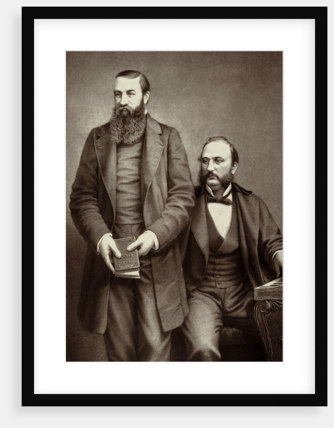 Evangelists Ira David Sankey and Dwight Lyman Moody by Anonymous