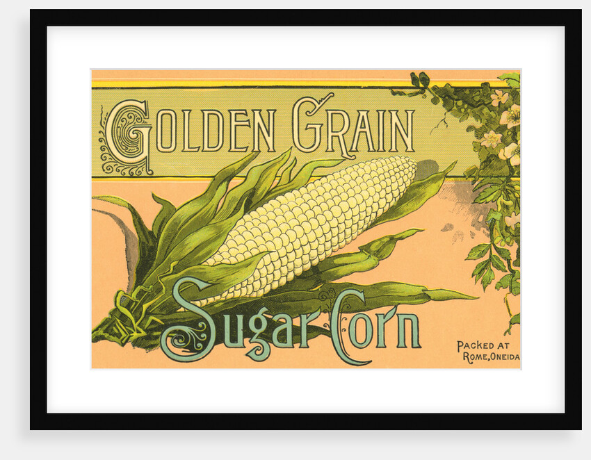 Golden Grain Sugar Corn Product Label by Anonymous