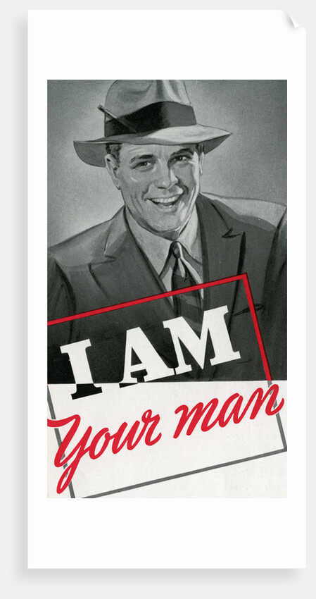 I Am Your Man Illustration by Anonymous