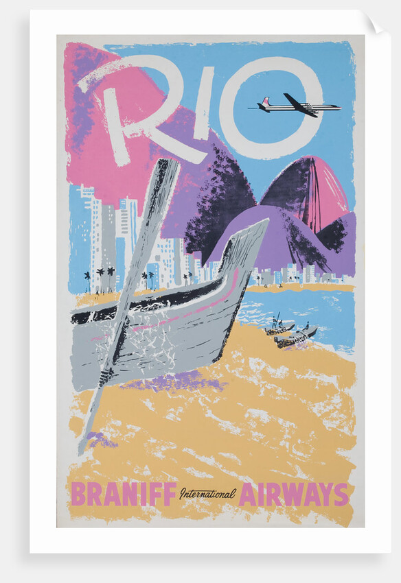 Rio Braniff International Airways Poster by Anonymous