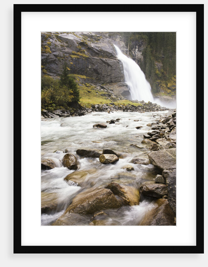 Krimmler Waterfall and River by Anonymous