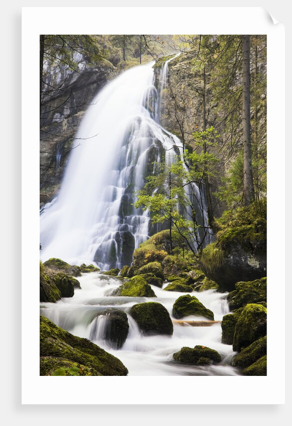 Golling Waterfall in Autumn by Anonymous
