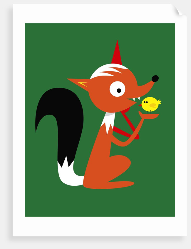 Fox And Chick by Anonymous