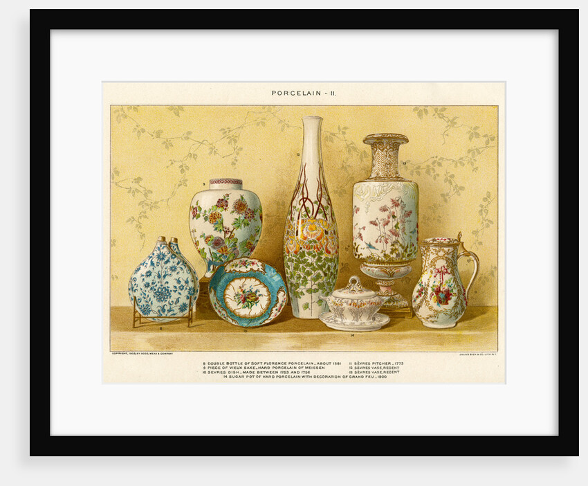 Porcelain by Julius Bien