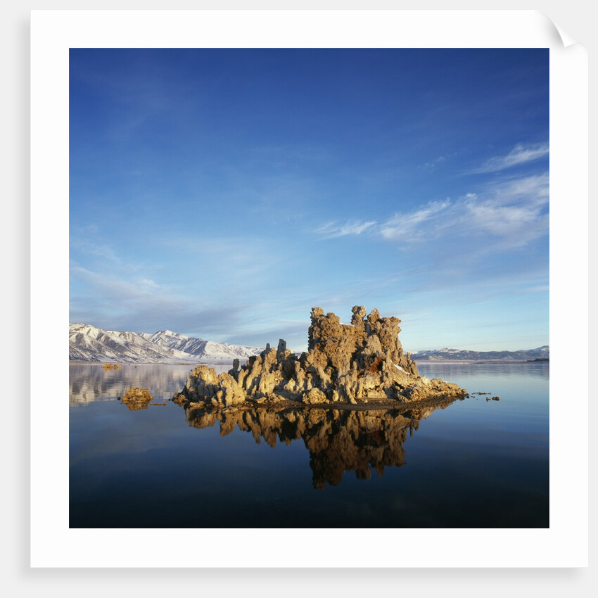 Rock Formations in Mono Lake by Anonymous