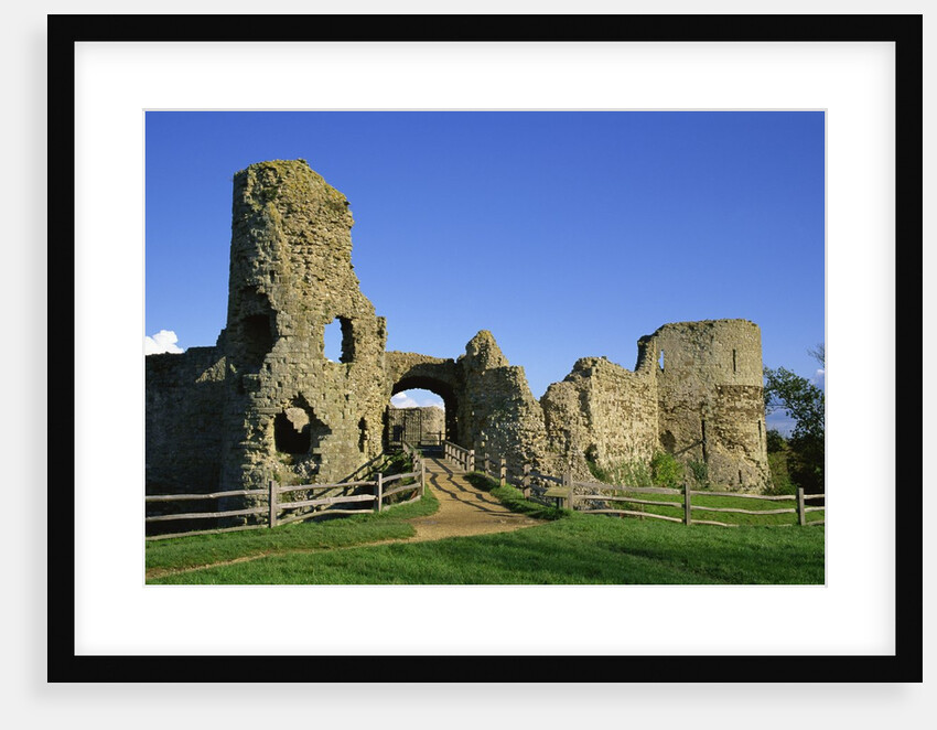 Pevensey Castle by Anonymous