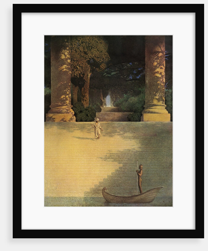 Prince Agib Illustration by Maxfield Parrish