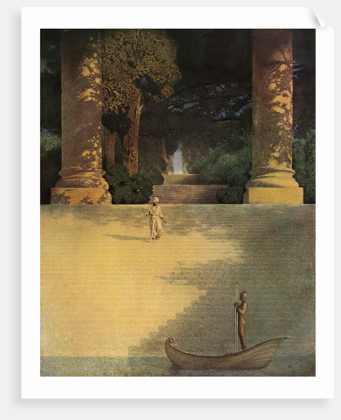 Prince Agib Illustration by Maxfield Parrish