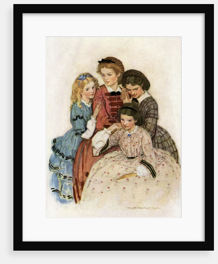 Meg, Jo, Beth and Amy by Jessie Willcox Smith