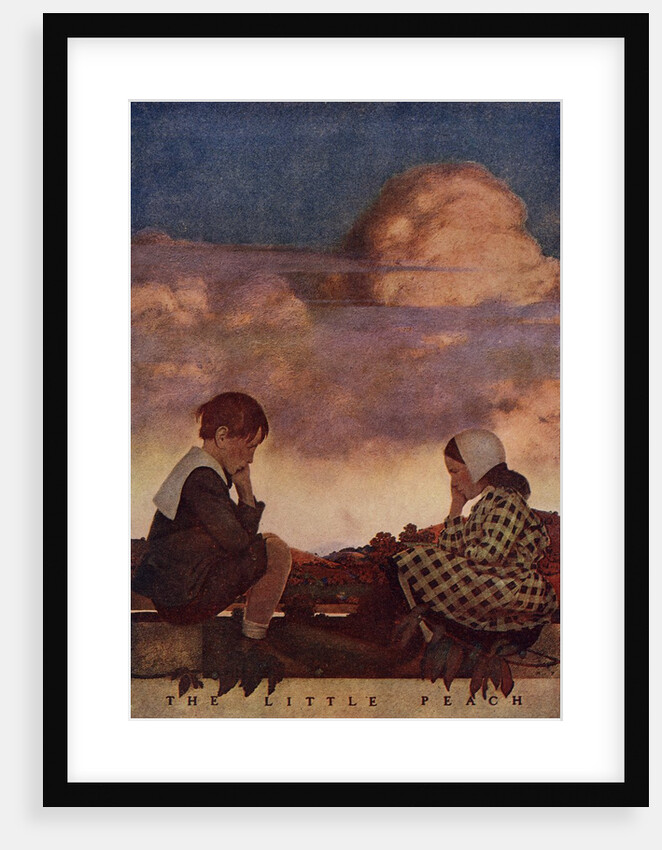 The Little Peach by Maxfield Parrish