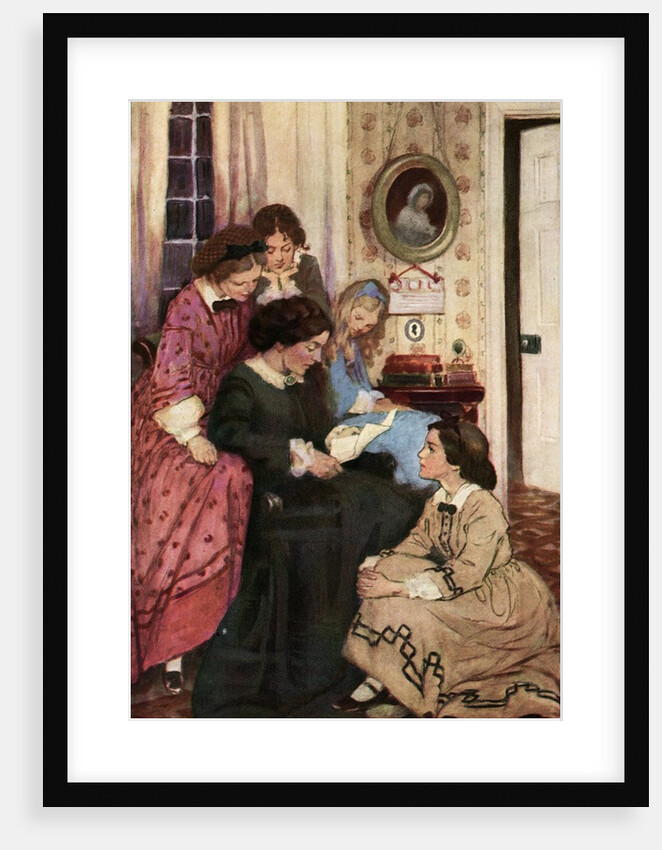 They All Drew to the Fire by Jessie Willcox Smith