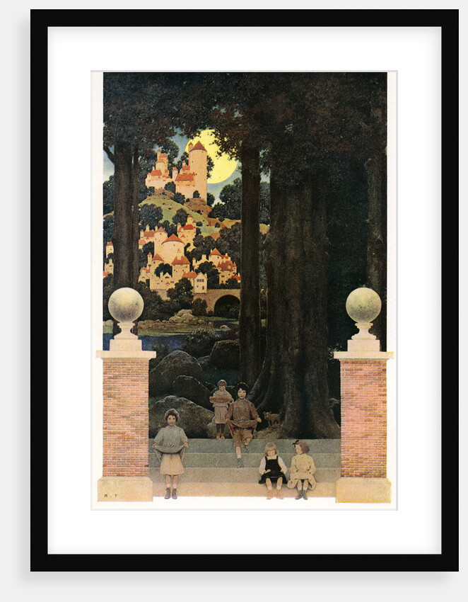 The Sugar-Plum Tree by Maxfield Parrish