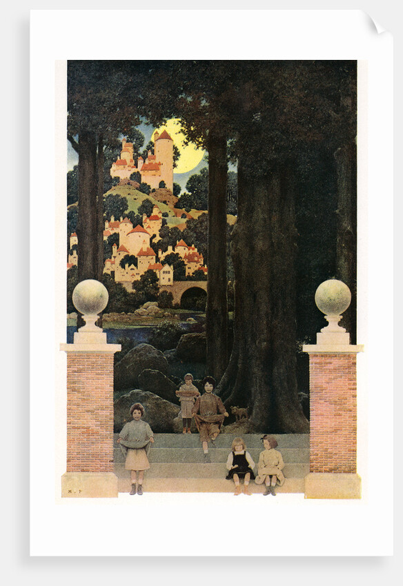 The Sugar-Plum Tree by Maxfield Parrish