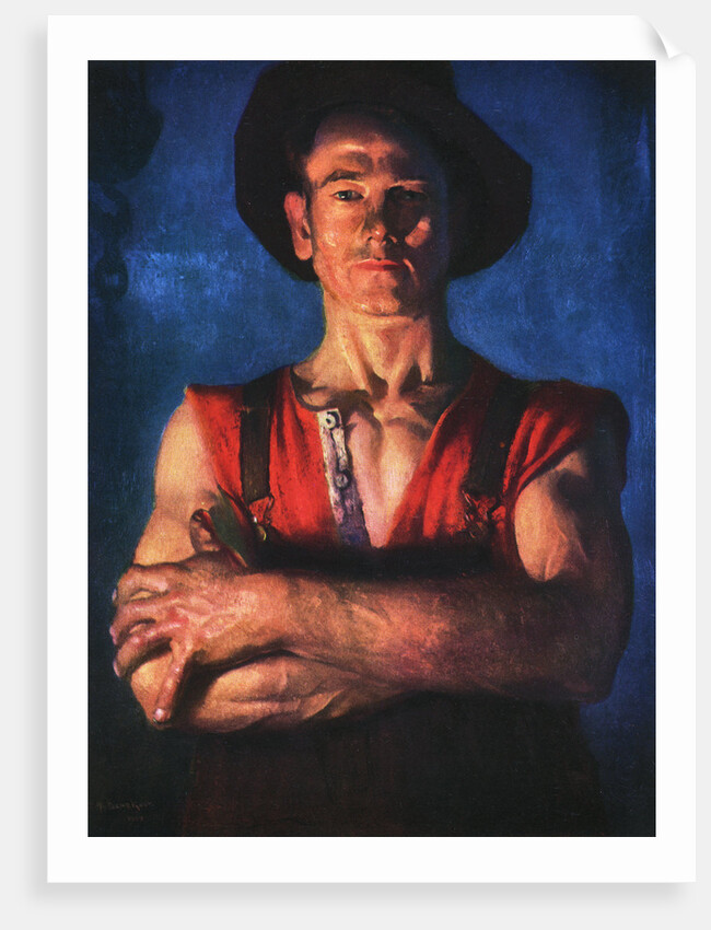 Men Are Square by Gerrit Albertus Beneker