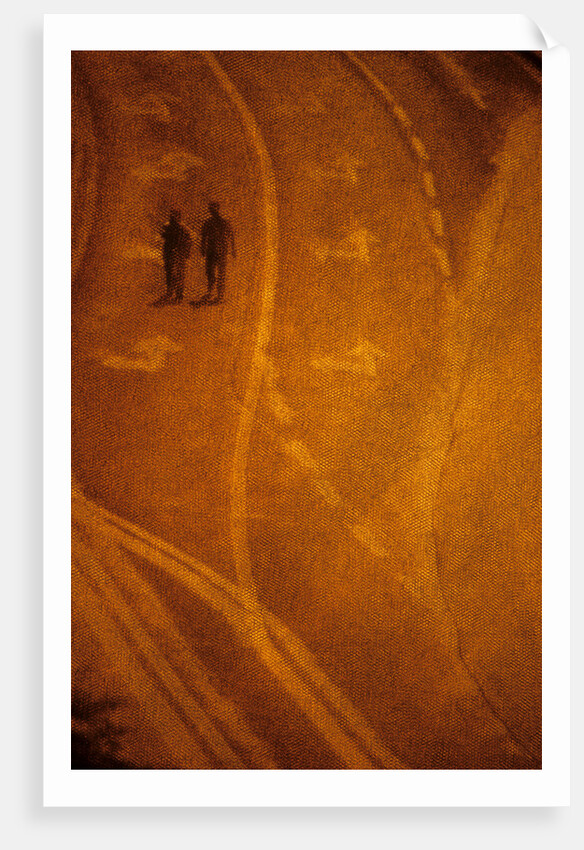 Two People and Avenue by Andre Burian
