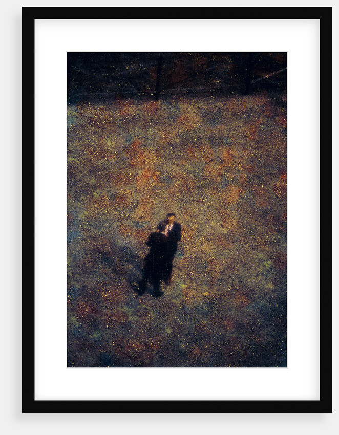Two Men in Suits Talking by Andre Burian