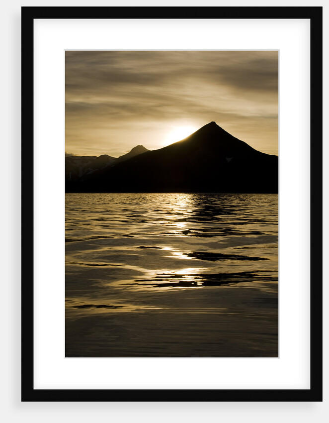 Hallo Bay at Sunset in Katmai National Park by Anonymous