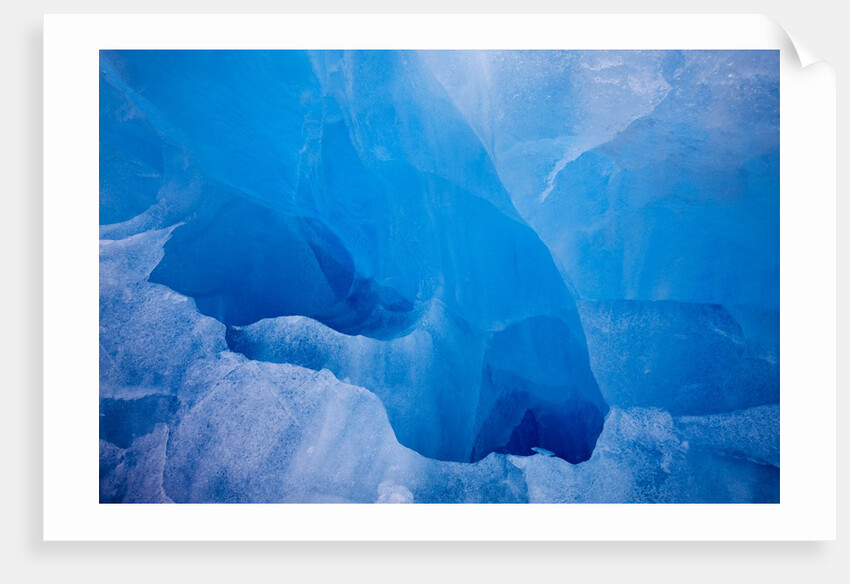 Glacial Iceberg in Lilliehook Fjord in Svalbard by Anonymous