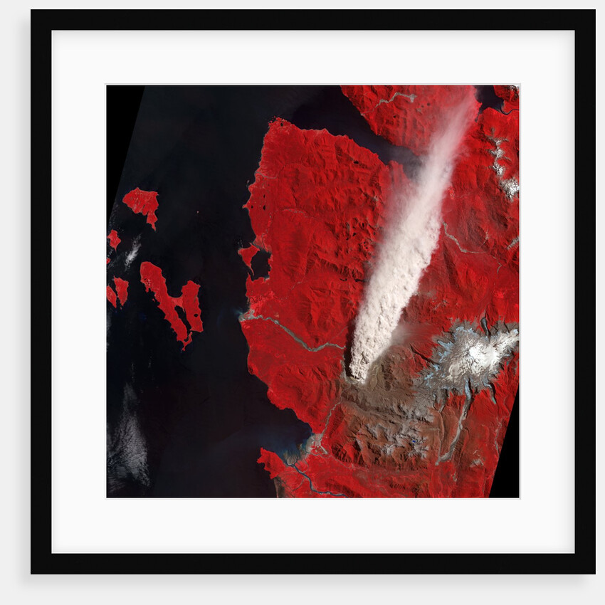 Chaiten Volcano Erupting by Anonymous