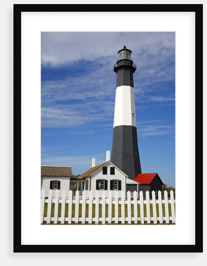 Tybee Island Lighthouse in Savannah by Anonymous