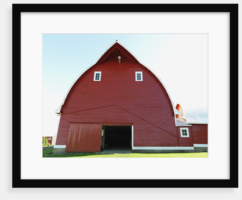 Red Barn by Anonymous