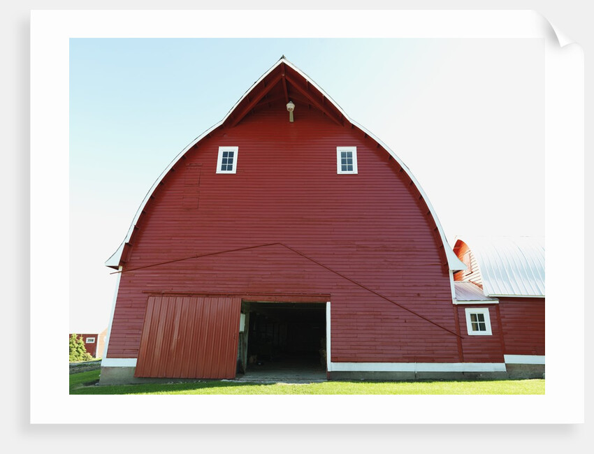 Red Barn by Anonymous