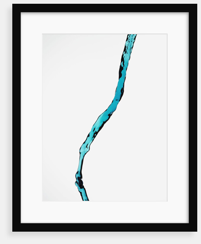 Falling Blue Water by Anonymous