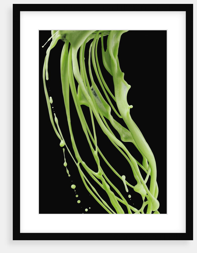 Flowing Green Liquid by Anonymous