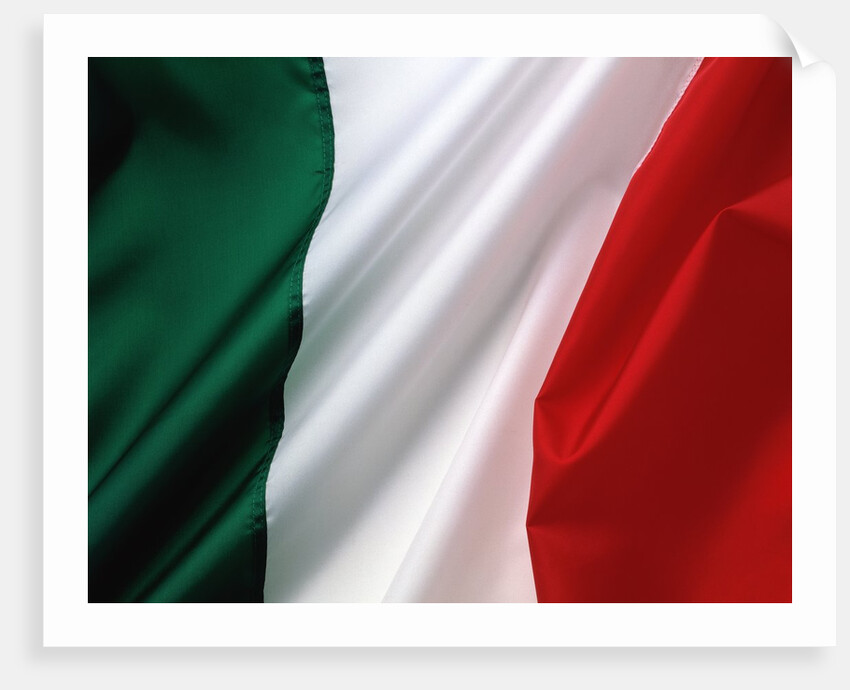 Italian flag by Anonymous