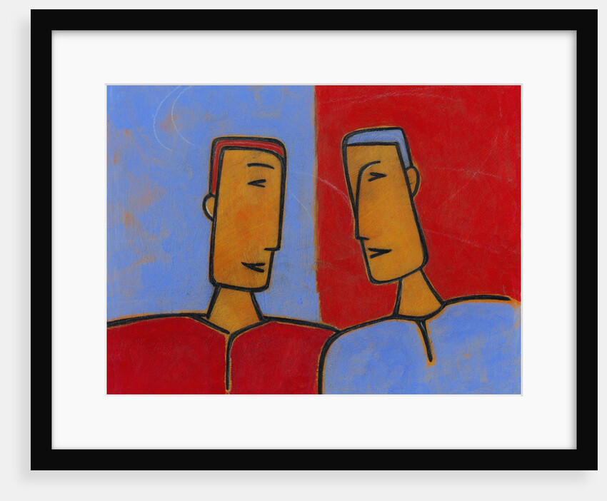Men Conversing by Anonymous