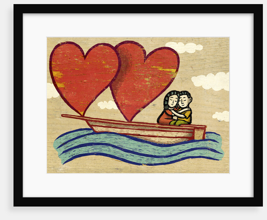 A Young Couple in Love by Anonymous