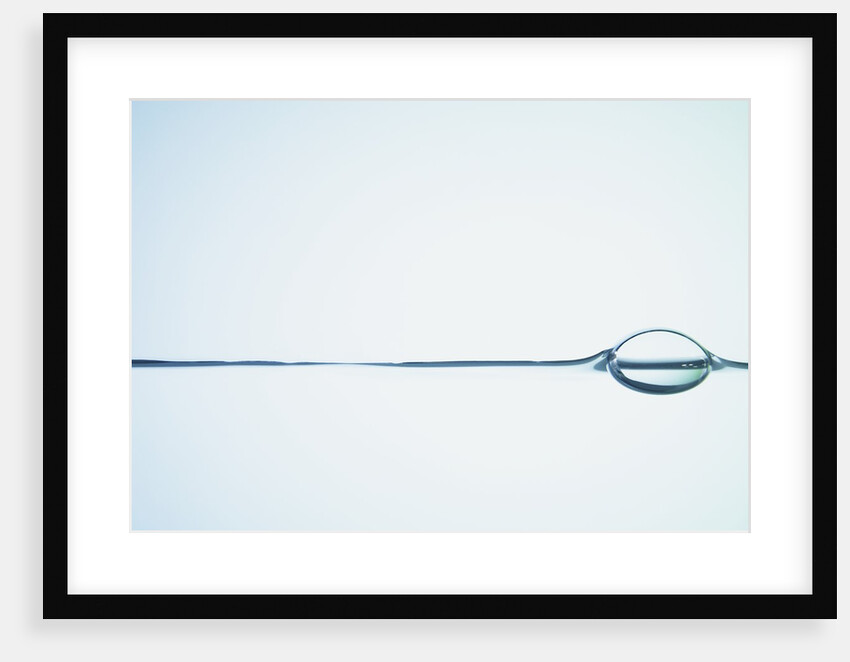 Bubbles on Water Surface by Anonymous