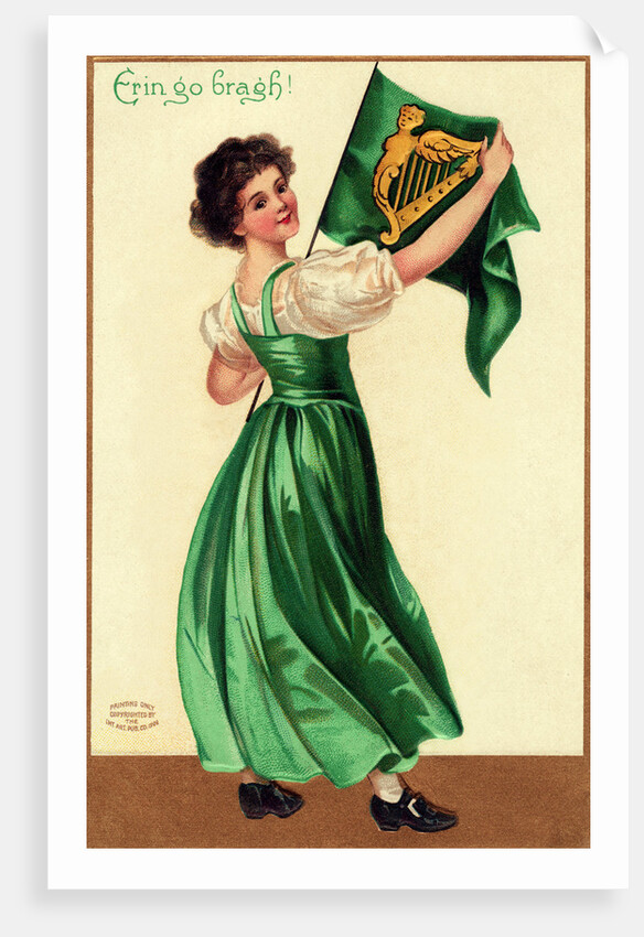 Erin Go Bragh Postcard by Anonymous