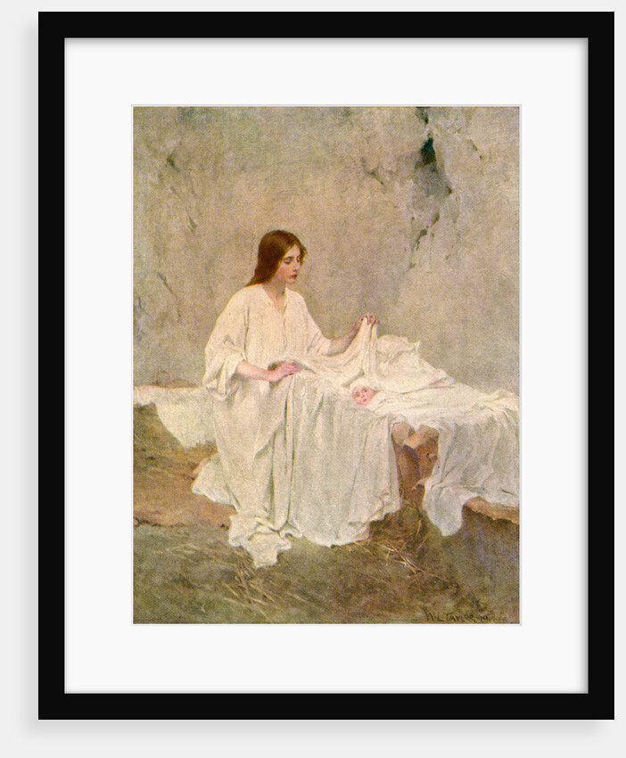 Illustration of the Nativity by W.L. Taylor