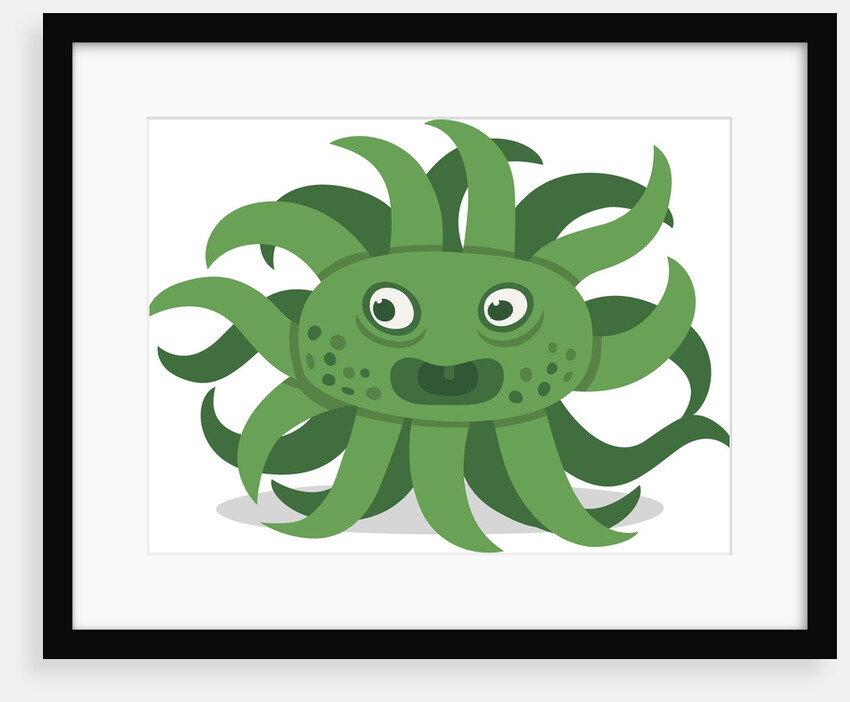 Green monster by Anonymous