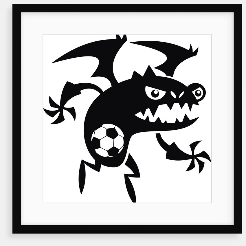 Goblin with Soccer Ball by Anonymous