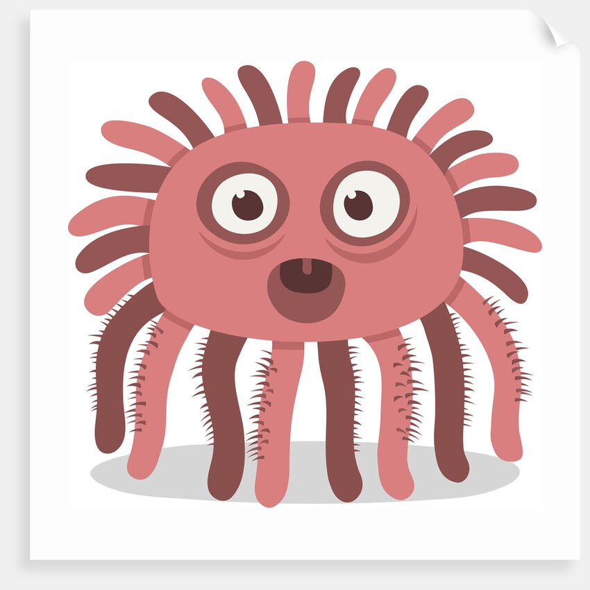 Pink monster by Anonymous