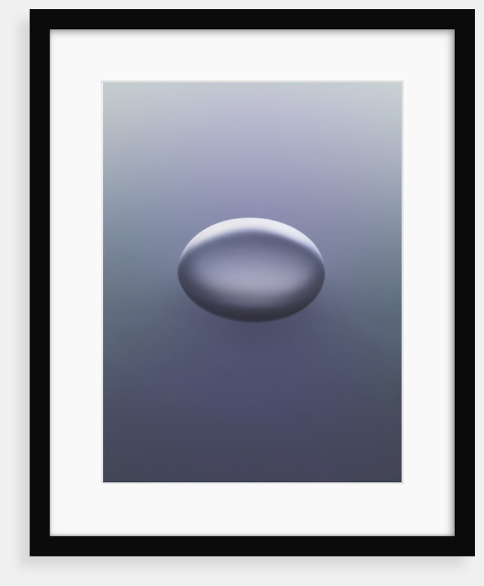 Silver egg by Anonymous