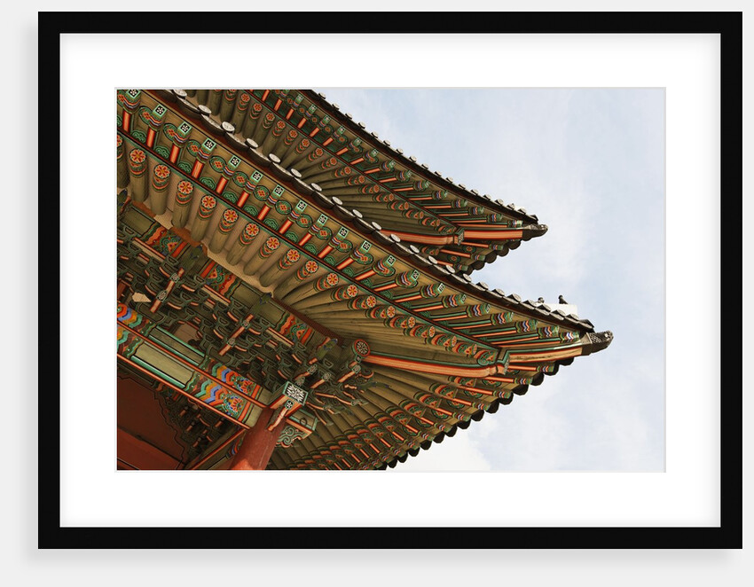 Eaves on the Changdeokgung Palace by Anonymous