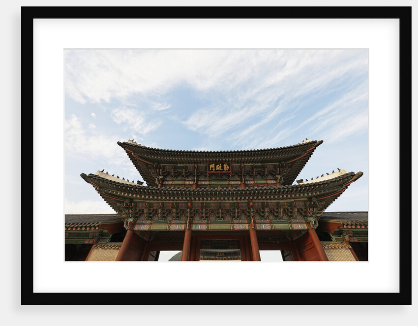 Geunjeongjeon Gate in Seoul by Anonymous