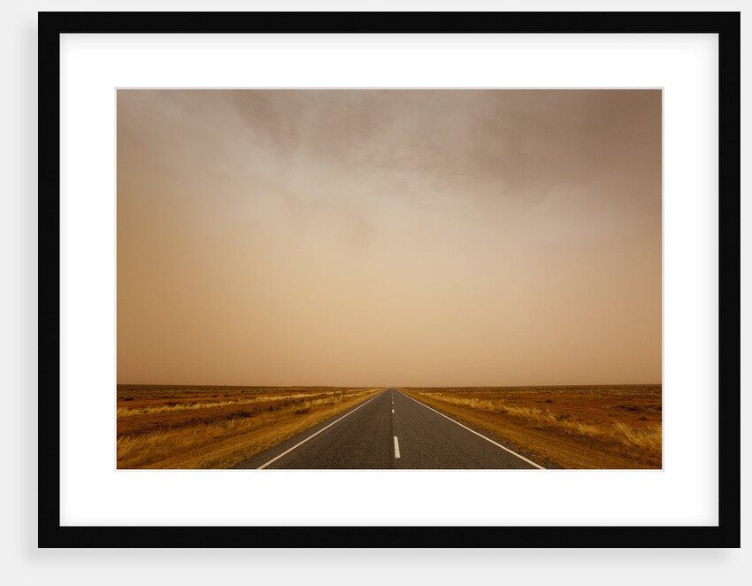 Outback Dust Storm by Anonymous