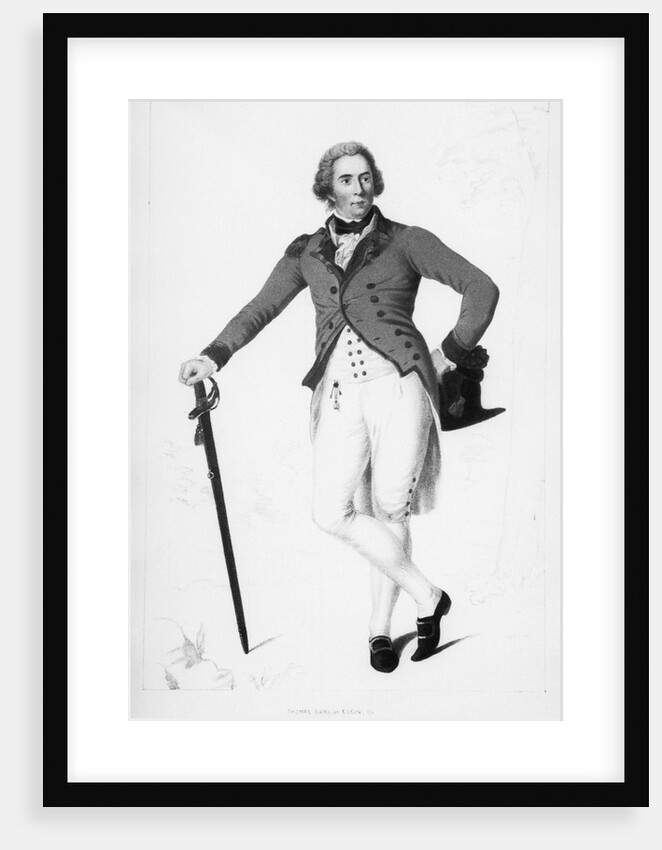 Portrait of Thomas Bruce, 7th Earl of Elgin by Anonymous