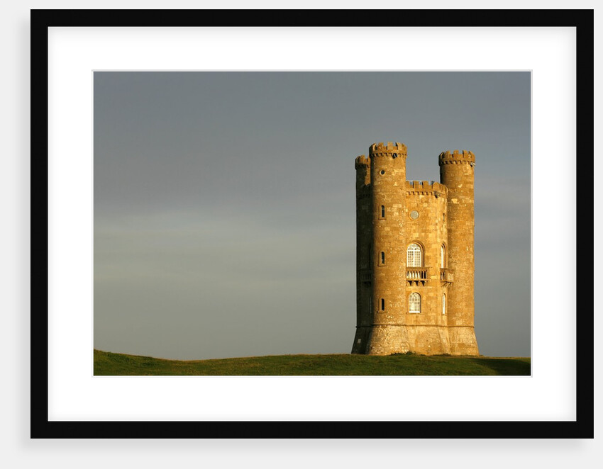 Broadway Tower standing prominently in the Cotswolds by Anonymous