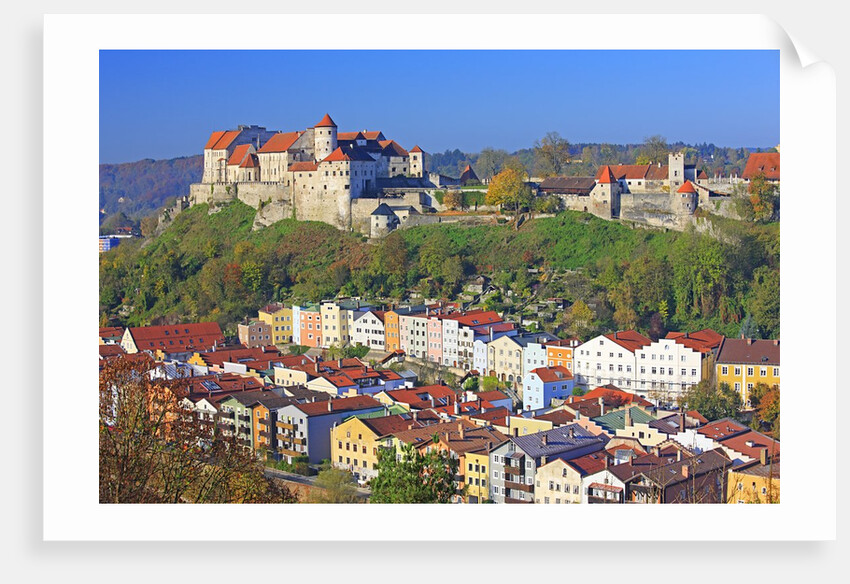 Village Burghausen, Germany by Anonymous