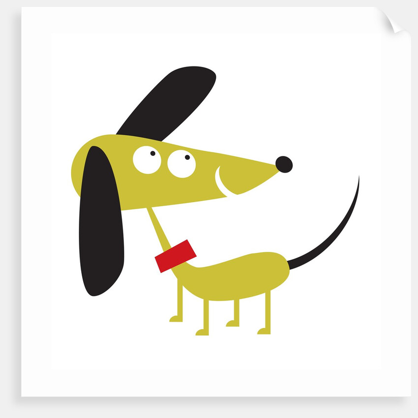 A Portrait of a Family Dog by Anonymous