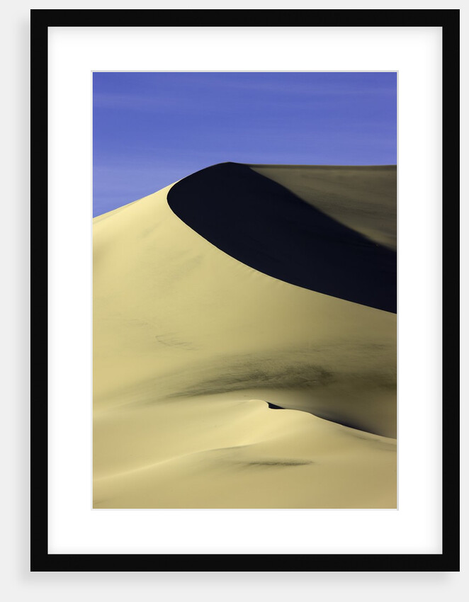 Sand dune at Eureka Valley Dunes in Death Valley National Park by Anonymous