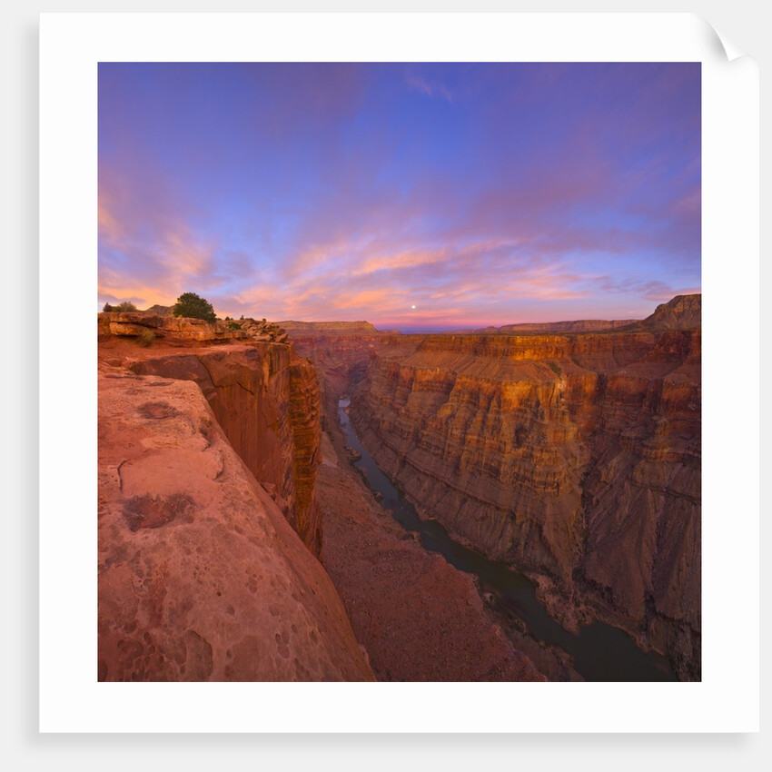 Full moon over Toroweap Point in Grand Canyon National Park by Anonymous