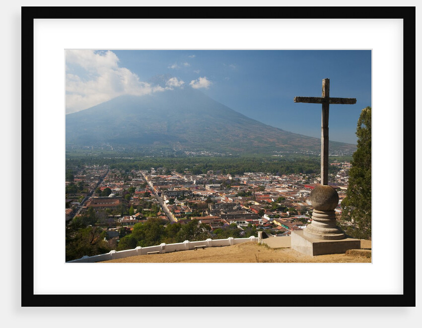 Volcan de Agua above Antigua in Guatemala by Anonymous
